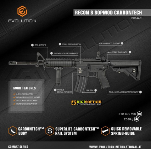 Evolution Recon Superlite Sopmod Carbontech