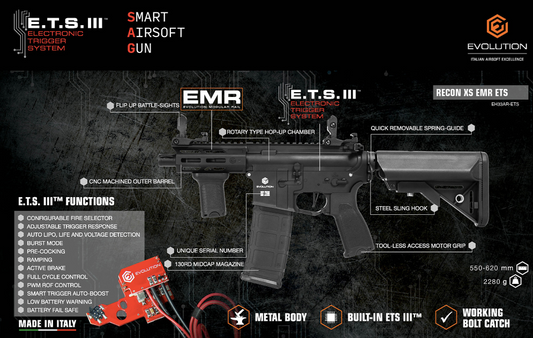 Evolution Recon XS Emr Ets