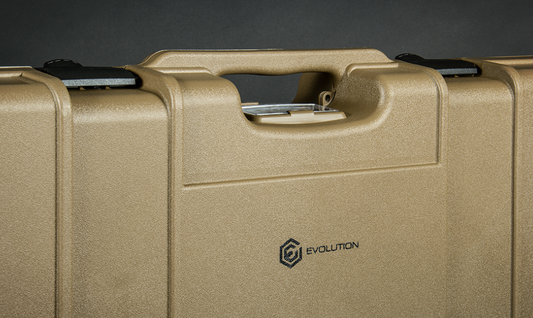 Evolution Rifle Hard Case 117.5x29x12 Tan