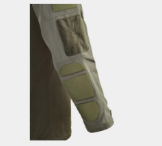 Combat Shirt with Protections Full Sleeves Coyote Tan