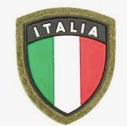 Italian Crest PVC Background OD Green