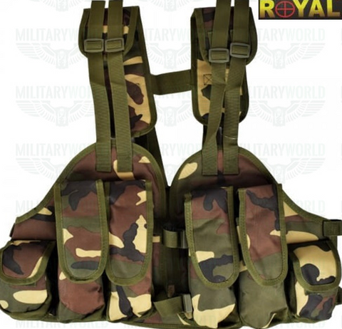 Royal Tactical Vest Woodland