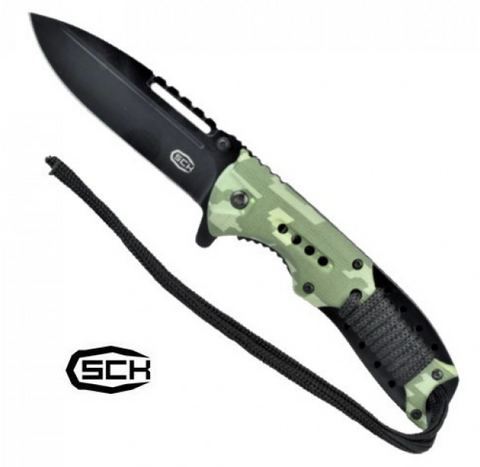 Sck Coltello Tascabile Con Apertura Assistita