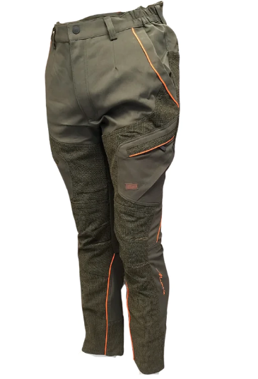 Pantalone Elast. Vient Verd/Aranc