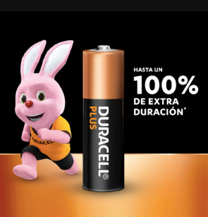 Duracell batteria power plus AA 100%