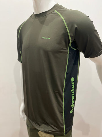 T-Shirt Masseria Adventure Verde Fluo